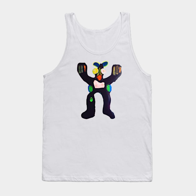 monster Tank Top by Angel Rivas